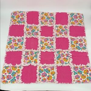Colorful Patchwork Baby Rag Quilt